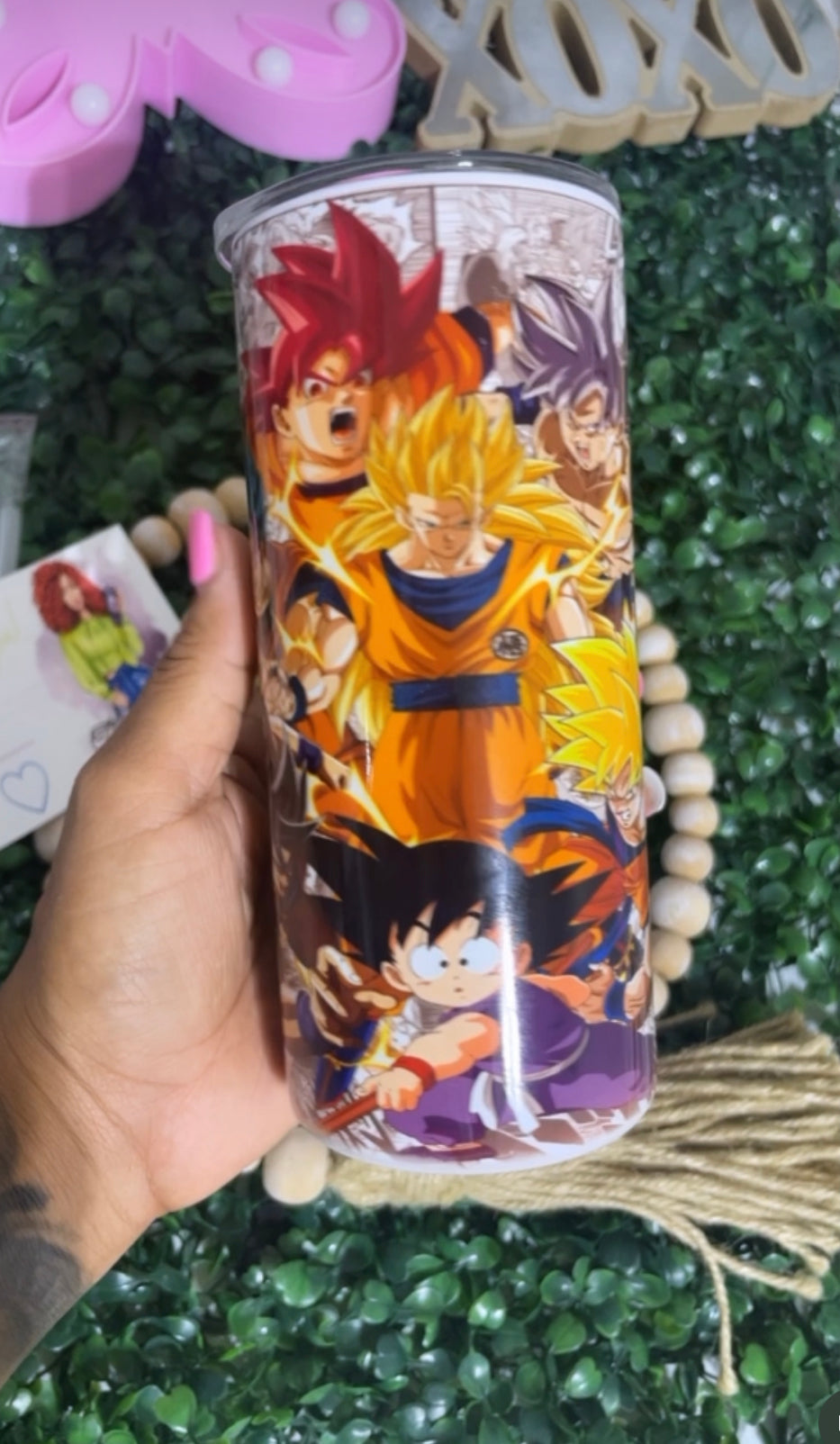 Skinny Tumbler Dragon ball z