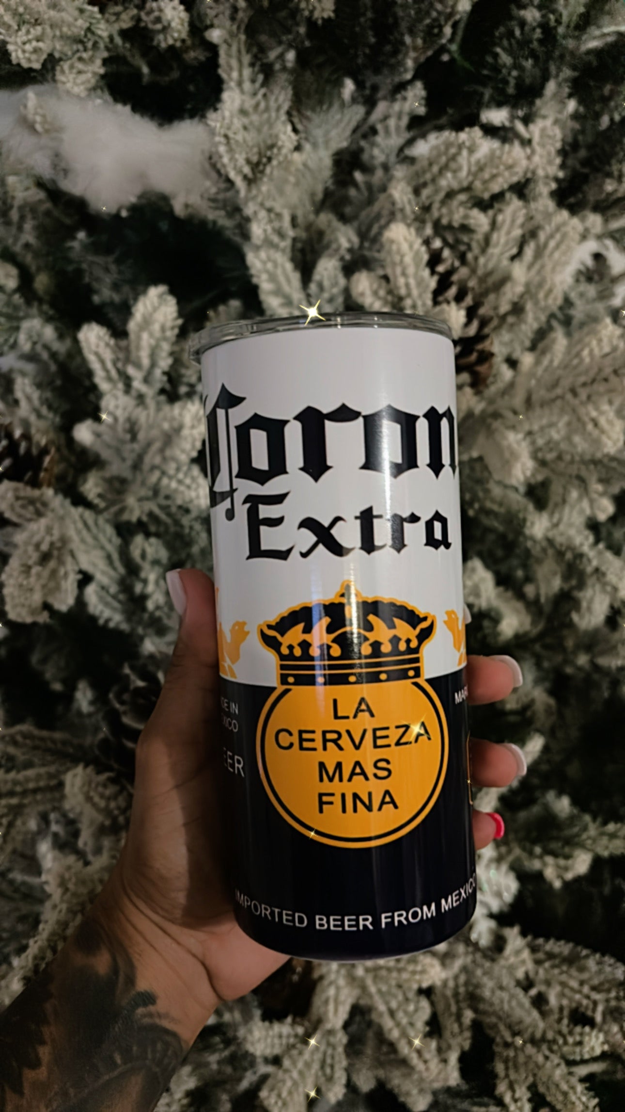 Skinny tumbler 15oz de Cervezas