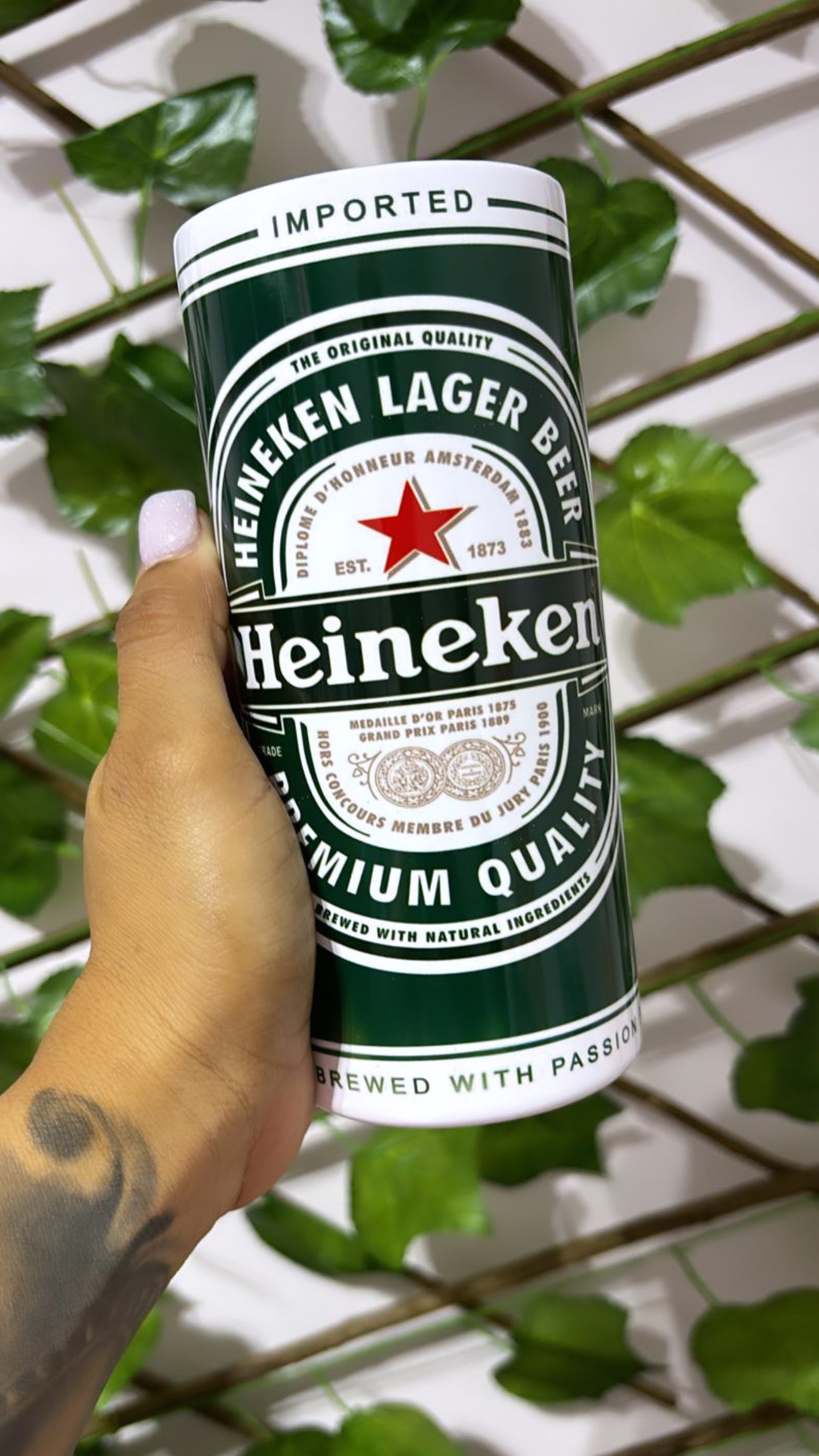 Skinny tumbler 15oz de Cervezas