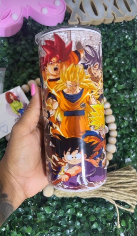 Skinny Tumbler Dragon ball z